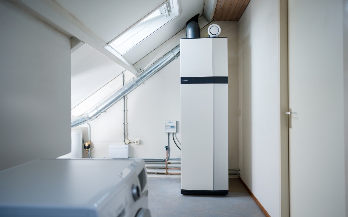 NIBE S735 warmtepomp zonder buitenunit